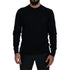 Dolce & Gabbana Black Virgin Wool Sweatshirt